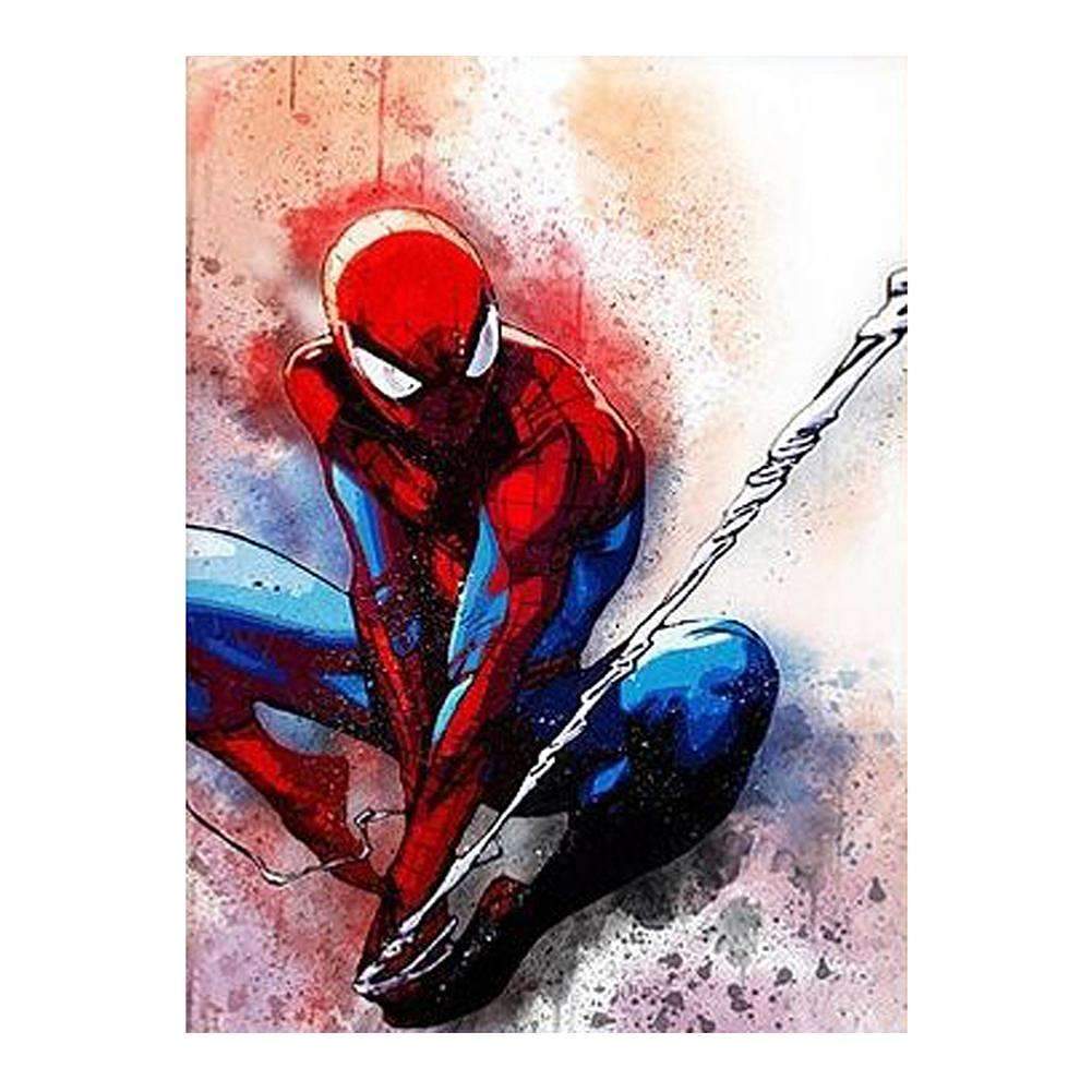 Spiderman Colors Diamond Painting Kit - DIY