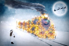 Load image into Gallery viewer, Christmas Train Girl Diamond Painting Kit - DIY
