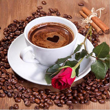 Load image into Gallery viewer, Coffee Love Diamond Painting Kit - DIY
