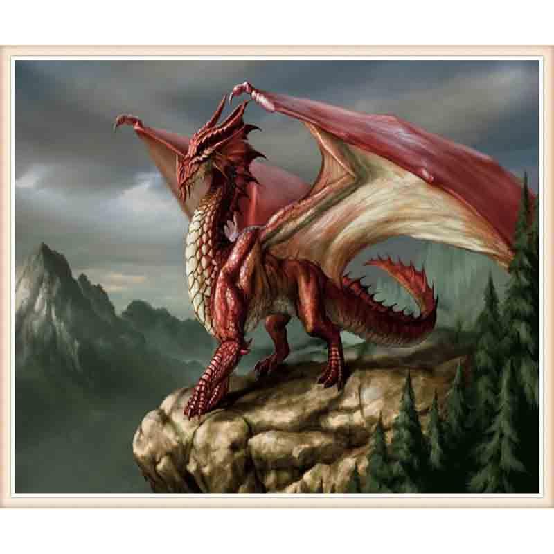 Dragon 5D Diamond Painting Kit - DIY