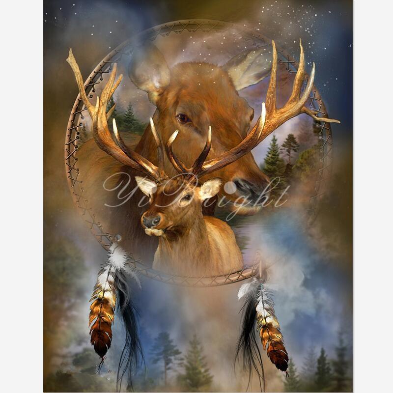 Spirit Of The Elk Diamond Painting Kit - DIY
