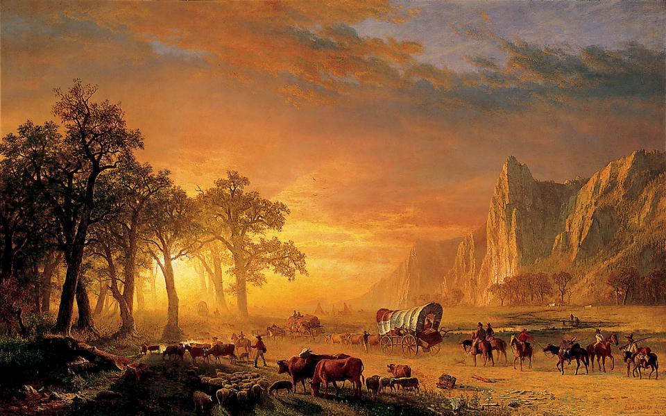 Western Orange Diamond Painting Kit - DIY