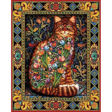Load image into Gallery viewer, Mosaic Cat Diamond Painting Kit - DIY
