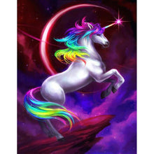 Load image into Gallery viewer, Unicorn Diamond Painting Kit - DIY
