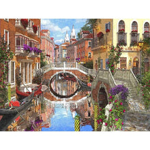 Load image into Gallery viewer, Bridge Water Diamond Painting Kit - DIY
