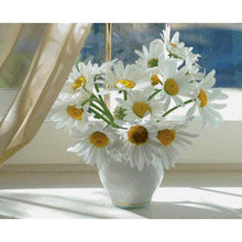 Load image into Gallery viewer, White Daisies Diamond Painting Kit - DIY
