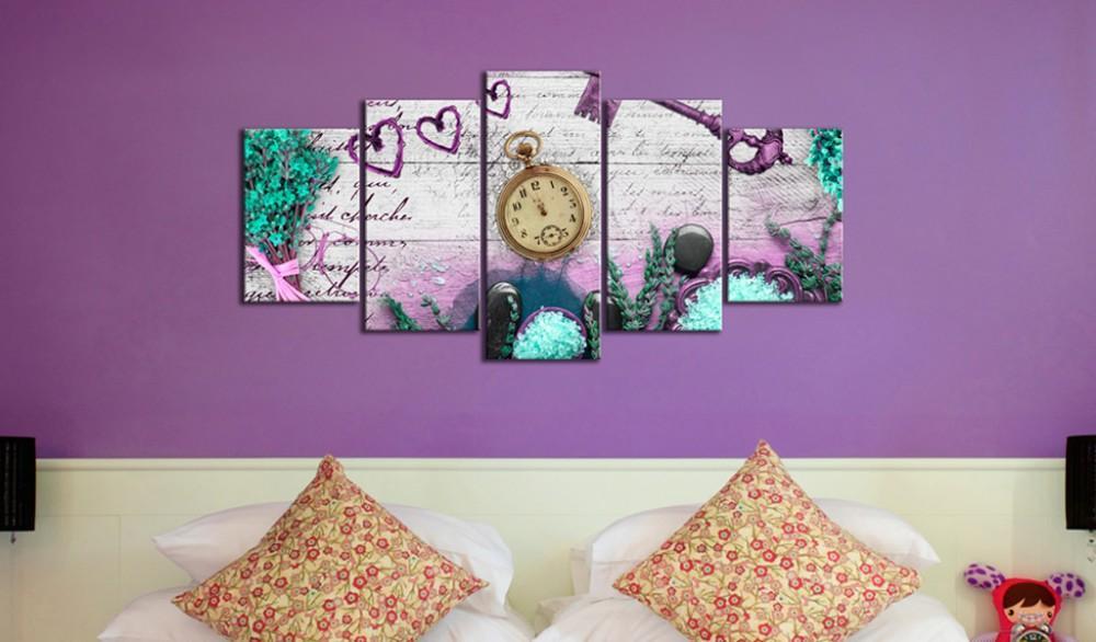 Flowers Clock Diamond Painting Kit - DIY