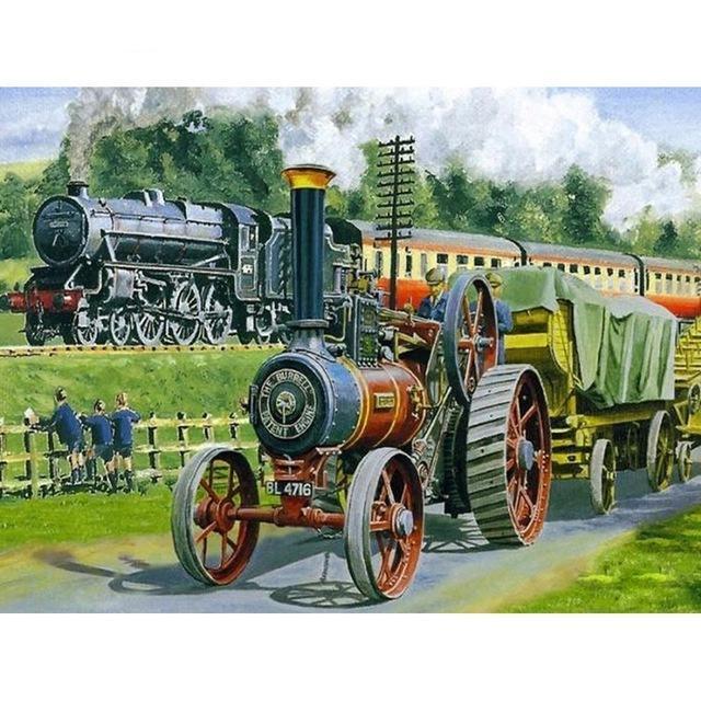 See Train Diamond Painting Kit - DIY