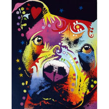 Load image into Gallery viewer, Pitbull Colors Diamond Painting Kit - DIY
