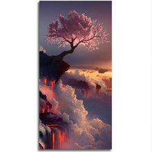 Load image into Gallery viewer, Cherry On Volcano Diamond Painting Kit - DIY
