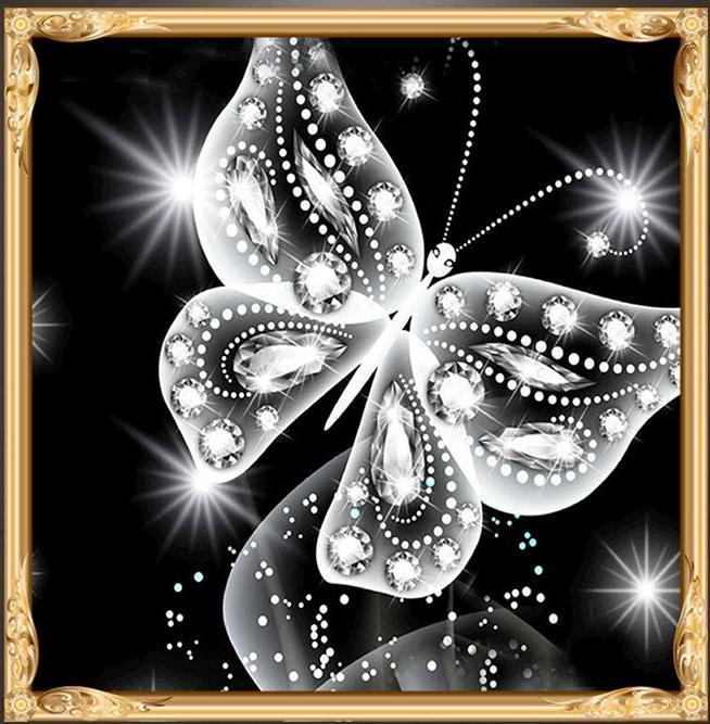 Butterfly Special Shaped Diamond Painting Kit - DIY