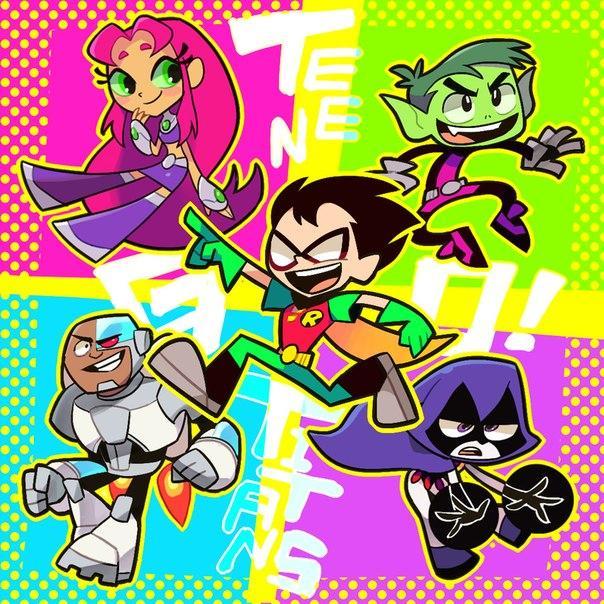 Teen Titans Go Colors Diamond Painting Kit - DIY