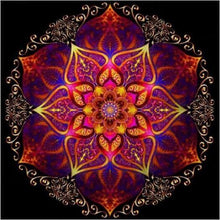 Load image into Gallery viewer, Mandala Red Diamond Painting Kit - DIY
