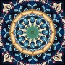 Load image into Gallery viewer, Mandala Blue And Green Diamond Painting Kit - DIY
