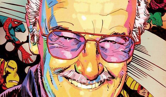 Rainbow Stan Lee Diamond Painting Kit - DIY