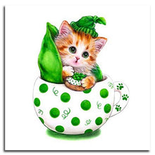 Load image into Gallery viewer, 5d Cat Diamond Painting Kit Premium-40
