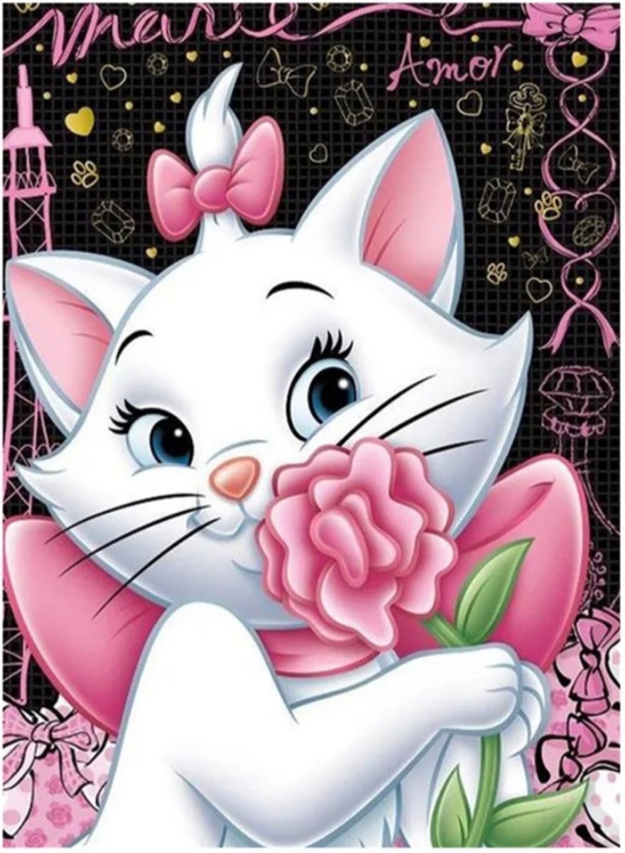 5d Cat Diamond Painting Kit Premium-62