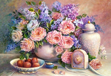Load image into Gallery viewer, Flower Diamond Painting Kit - DIY Flower-12
