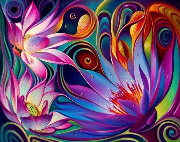 Flower Diamond Painting Kit - DIY Flower-21