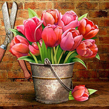 Load image into Gallery viewer, Flower Diamond Painting Kit - DIY Flower-26
