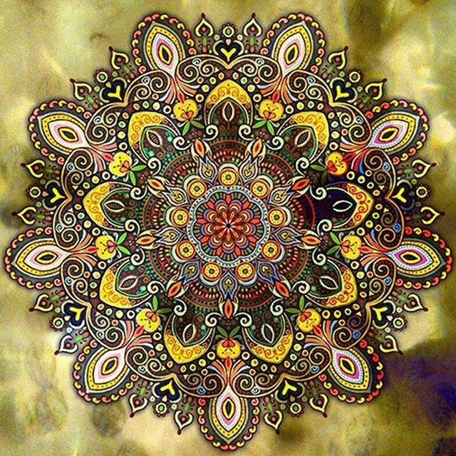 Mandala Diamond Painting Kit - DIY Mandala-15
