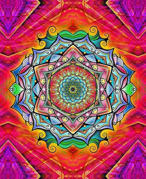Mandala Diamond Painting Kit - DIY Mandala-28