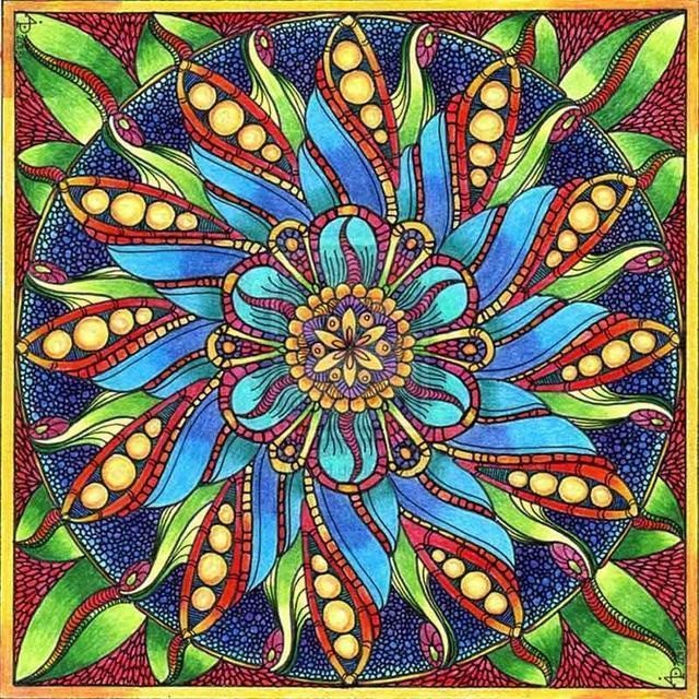 Mandala Diamond Painting Kit - DIY Mandala-29