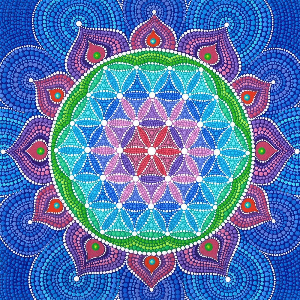 Mandala Diamond Painting Kit - DIY Mandala-3