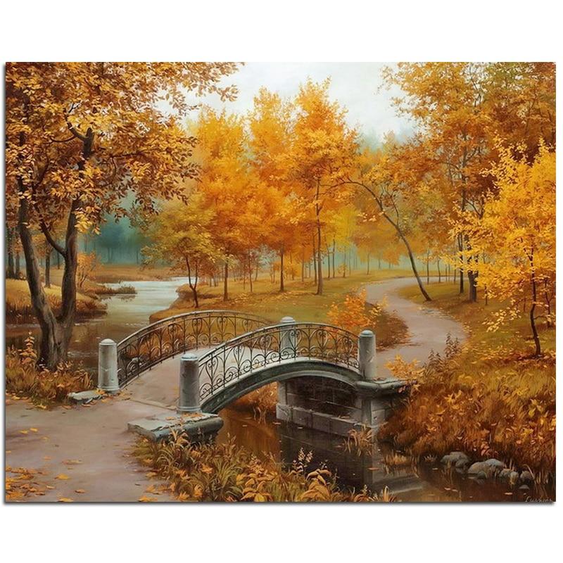 Autumn Scenic Diamond Painting Kit - DIY