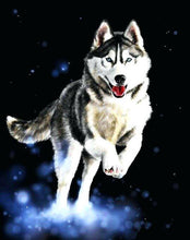 Load image into Gallery viewer, Husky Cut Diamond Painting Kit - DIY
