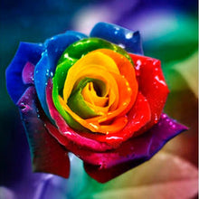 Load image into Gallery viewer, Rainbow Flowers Diamond Painting Kit - DIY Rainbow Flowers-13
