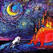 Load image into Gallery viewer, Unicorn Diamond Painting Kit - DIY Unicorn-20
