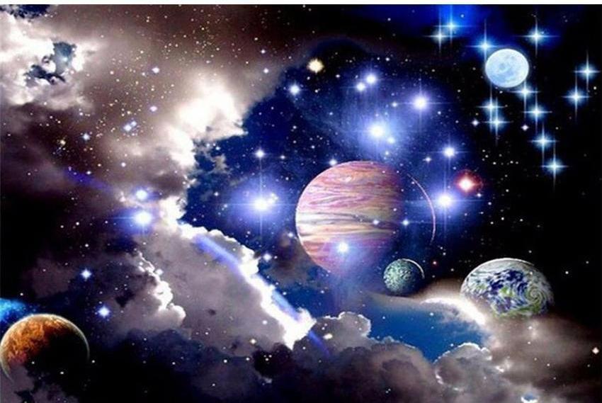 Space Star Diamond Painting Kit - DIY