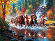 Load image into Gallery viewer, Horses Run Free Diamond Painting Kit - DIY
