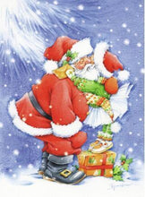 Load image into Gallery viewer, Santas Christmas Hug Diamond Painting Kit - DIY
