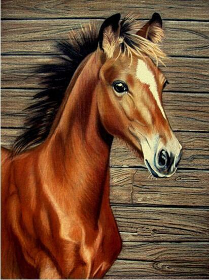 Horse Little Diamond Painting Kit - DIY