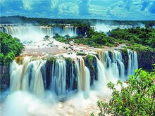 Load image into Gallery viewer, Embroidery Waterfall Diamond Painting Kit - DIY
