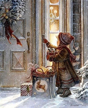 Load image into Gallery viewer, Christmas Night Diamond Painting Kit - DIY
